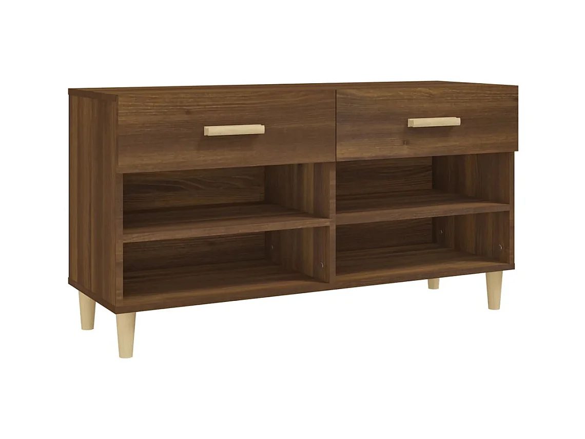Scarpiera 102 x 35 x 55 cm in derivati ​​del legno marrone 02_0043379