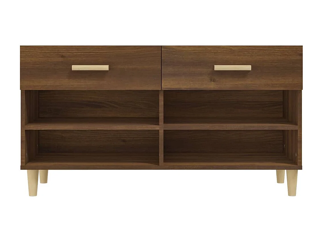 Scarpiera 102 x 35 x 55 cm in derivati ​​del legno marrone 02_0043379