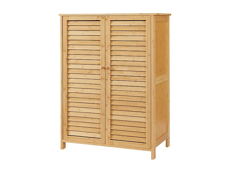 Armoire à chausures bambou bambou marron 66 x 33 x 87.5 cm 03_0007661