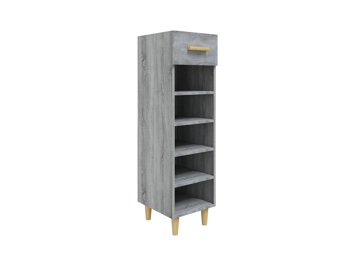 Scarpiera Sonoma 30 x 35 x 105 cm in derivati ​​del legno grigio 02_0043421