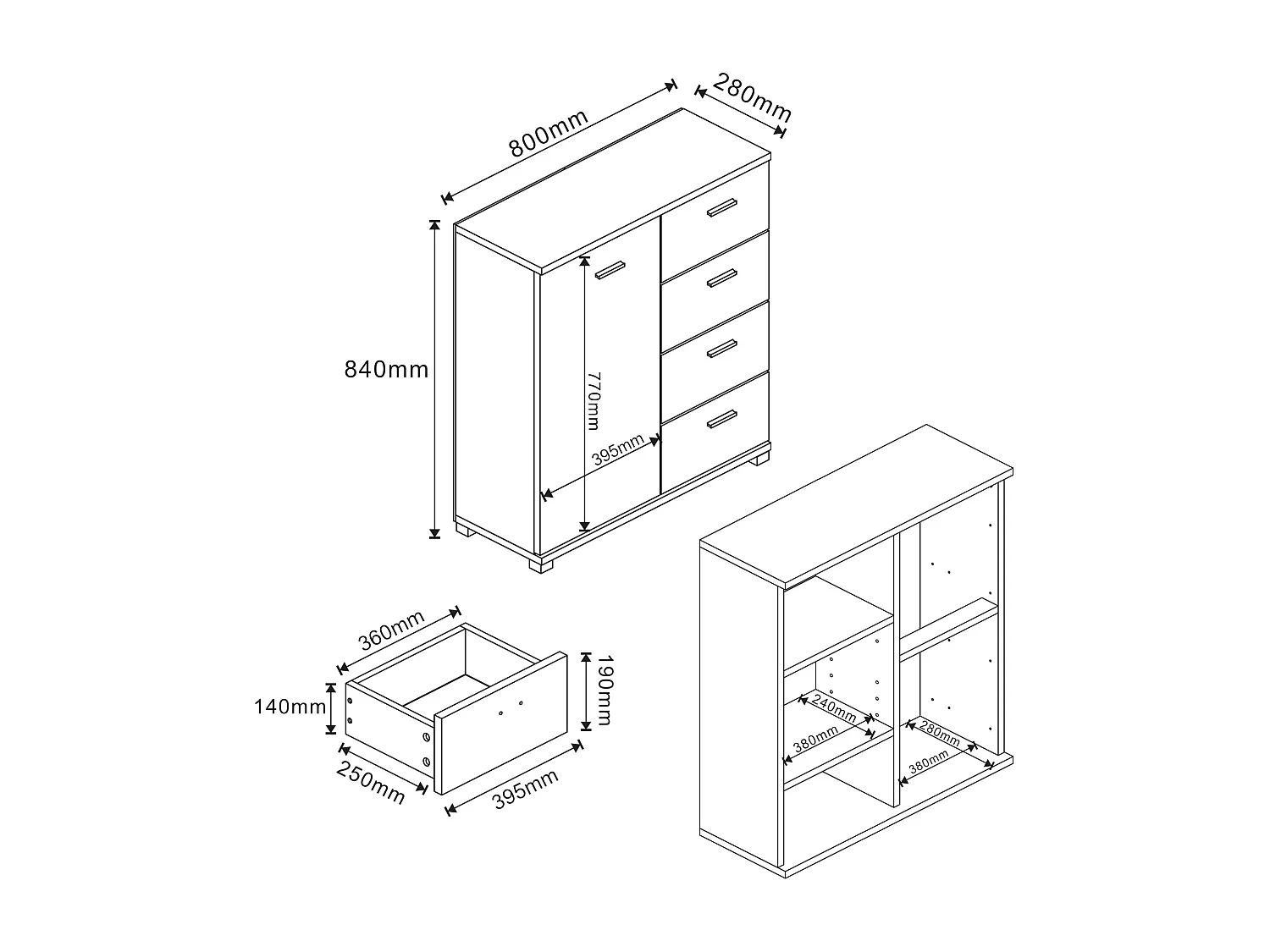 Zapatero 84 x 80 x 28 cm efecto cemento 03_0007626