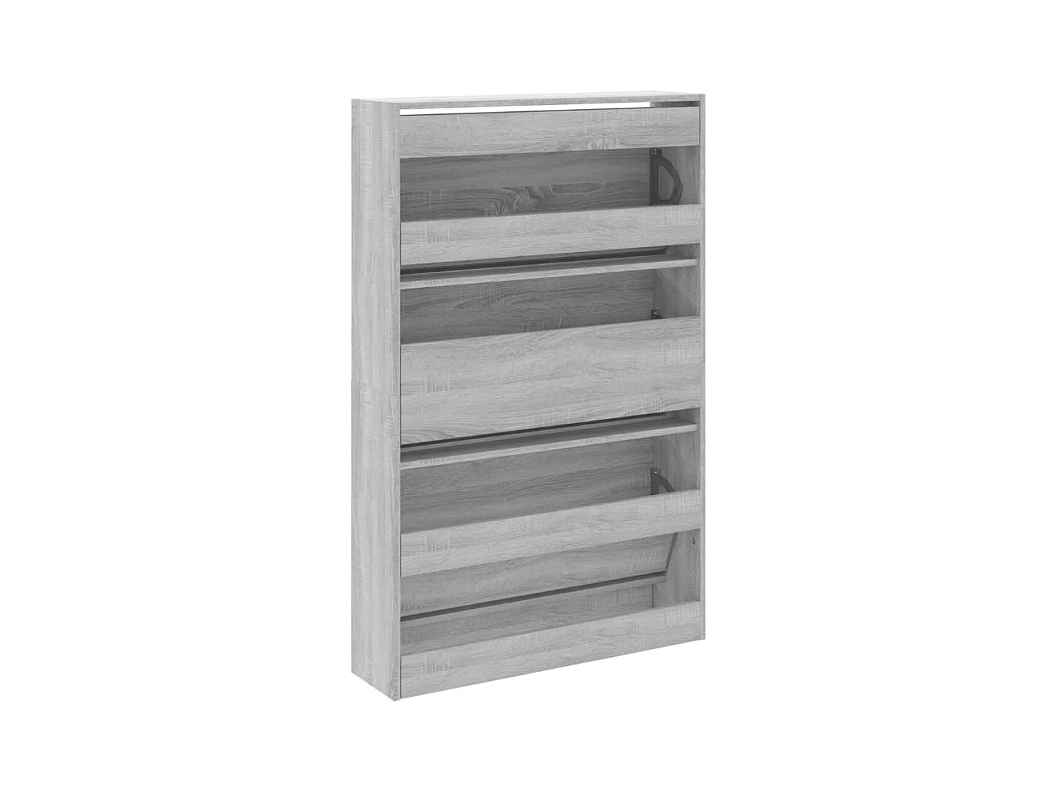 Meuble à chaussures sonoma bois marron 80 x 21 x 125.5 cm 02_0043432