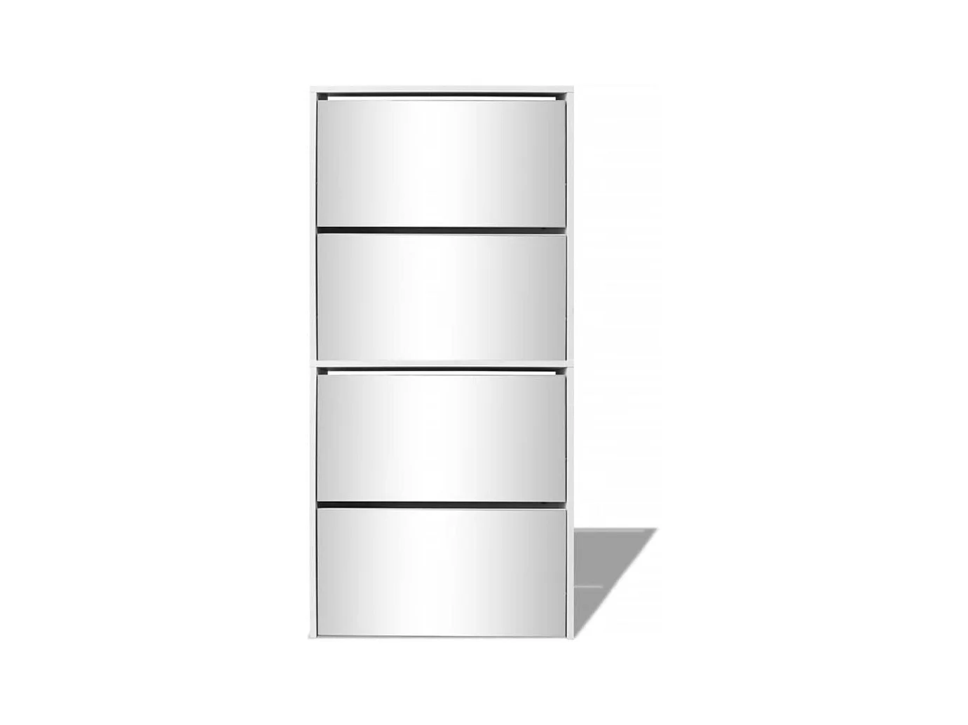 Zapatero 4 baldas y espejo 63 x 17 x 134 cm blanco 02_0043395