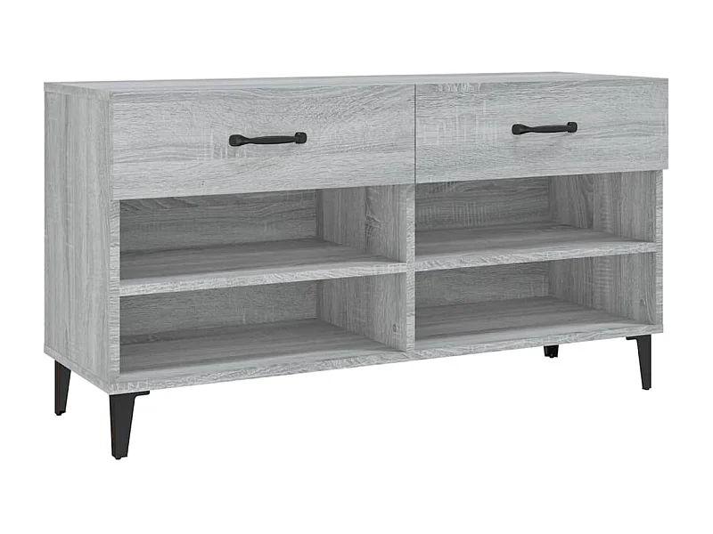 Zapatero Sonoma 102 x 35 x 55 cm madera contrachapada gris 02_0043419