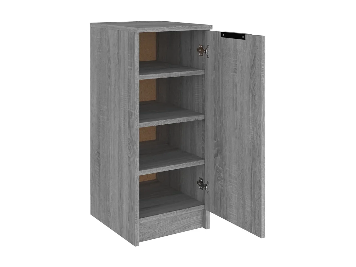 Sapateira Sonoma 30 x 35 x 70 cm madeira trabalhada cinza 02_0043423