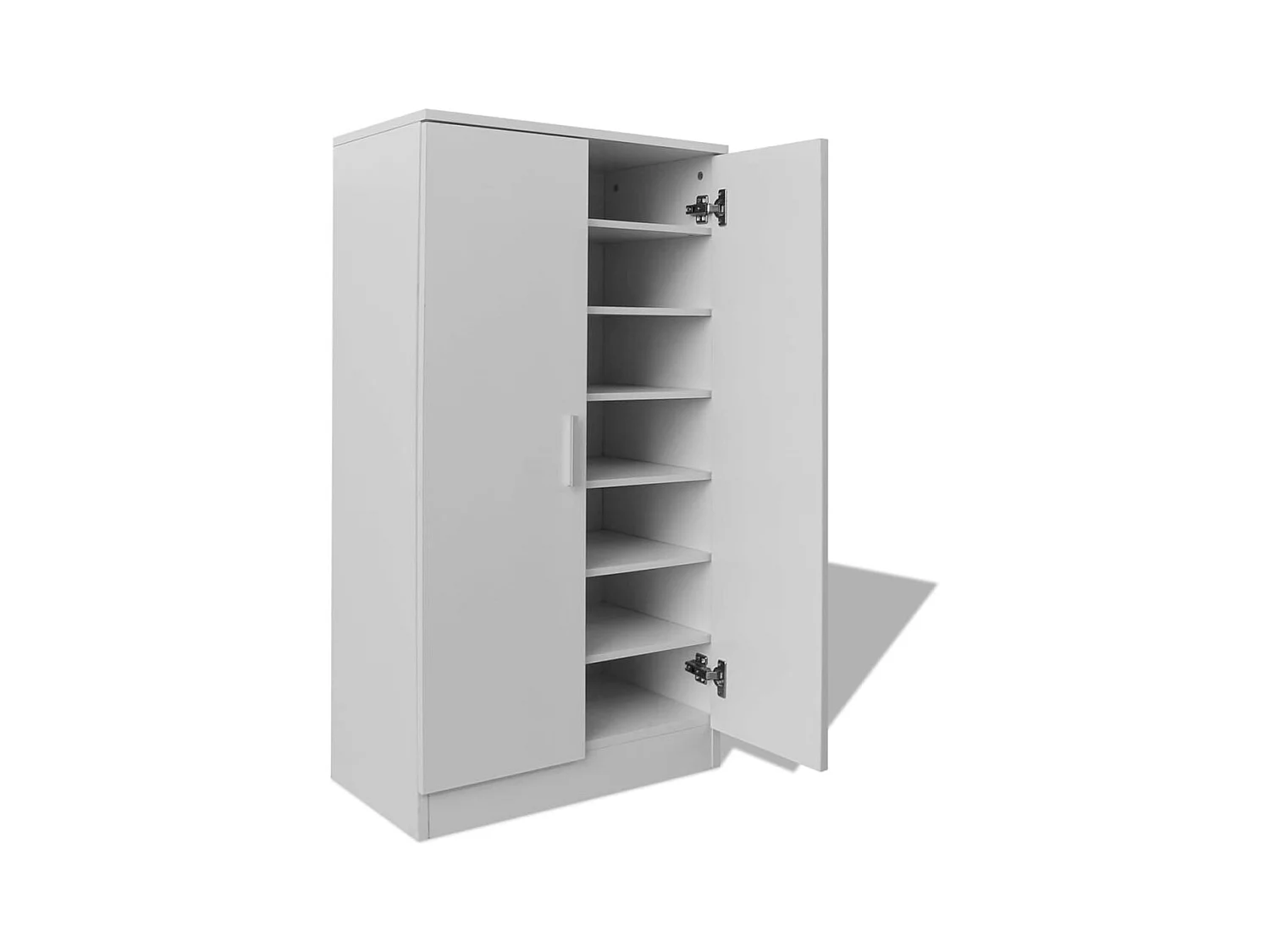 Meuble à chaussures 7 blanche 55 x 35 x 108 cm 02_0043413