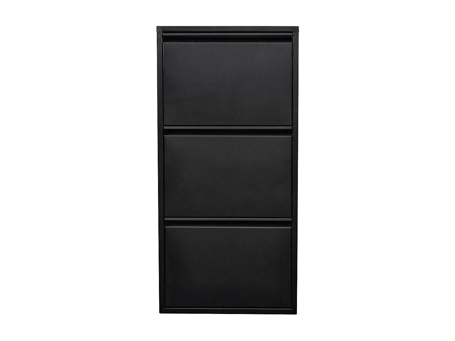 Zapatero con 3 cajones basculantes negro 03_0008822