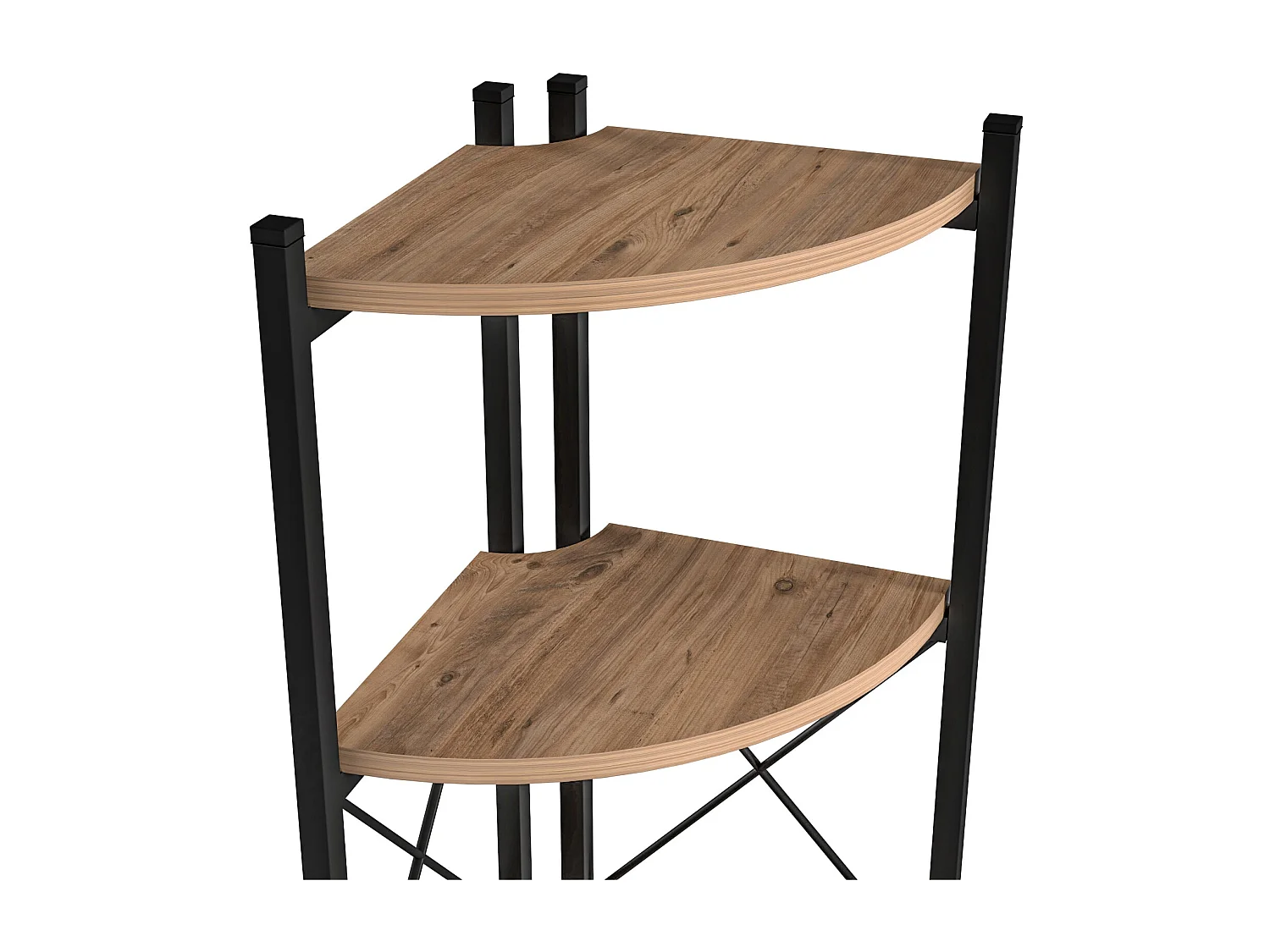 Étagère à plantes 6 bois marron 30 x 30 x 160 cm 03_0007721