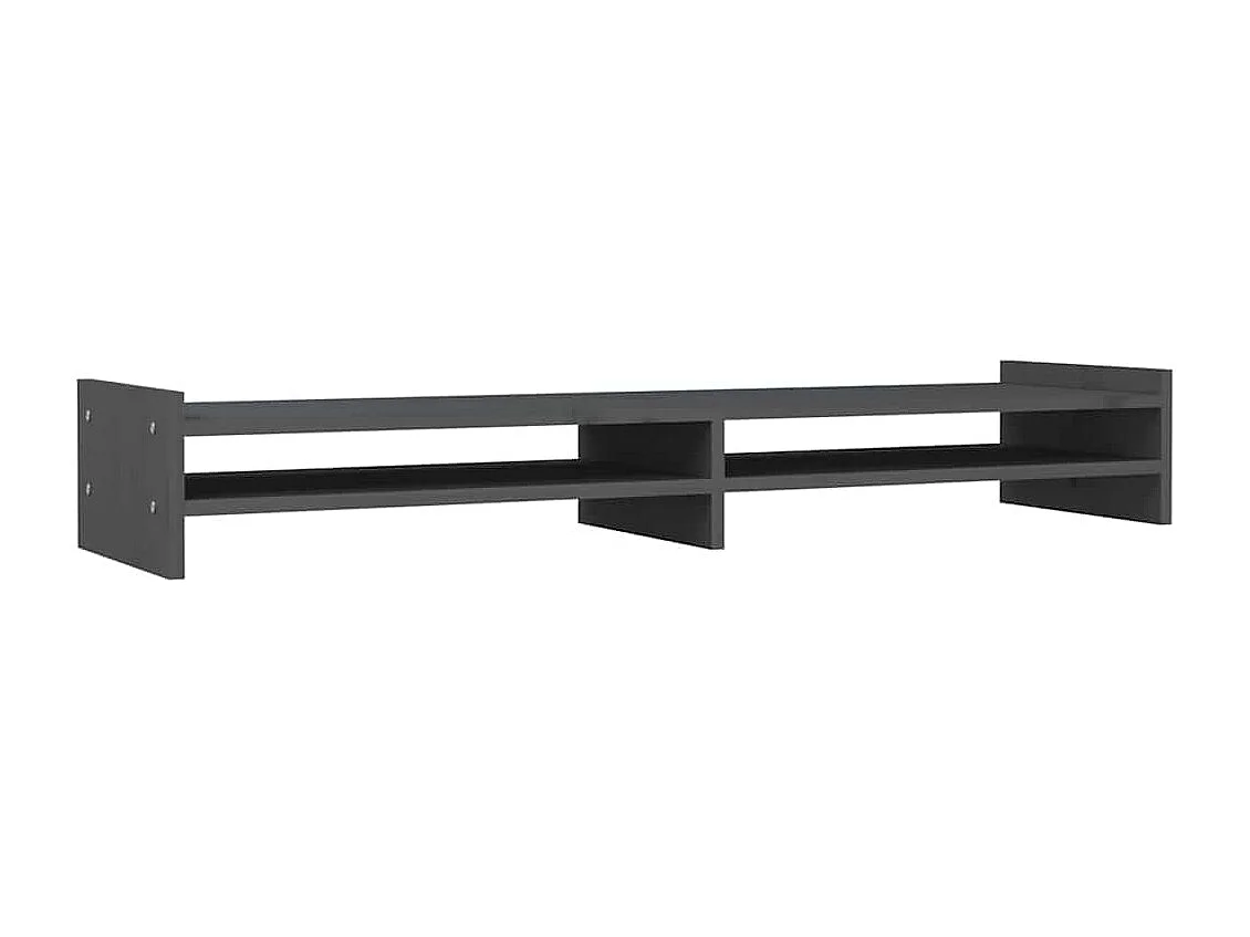 Support de moniteur table bois marron 100 x 27 x 15 cm 02_0044846