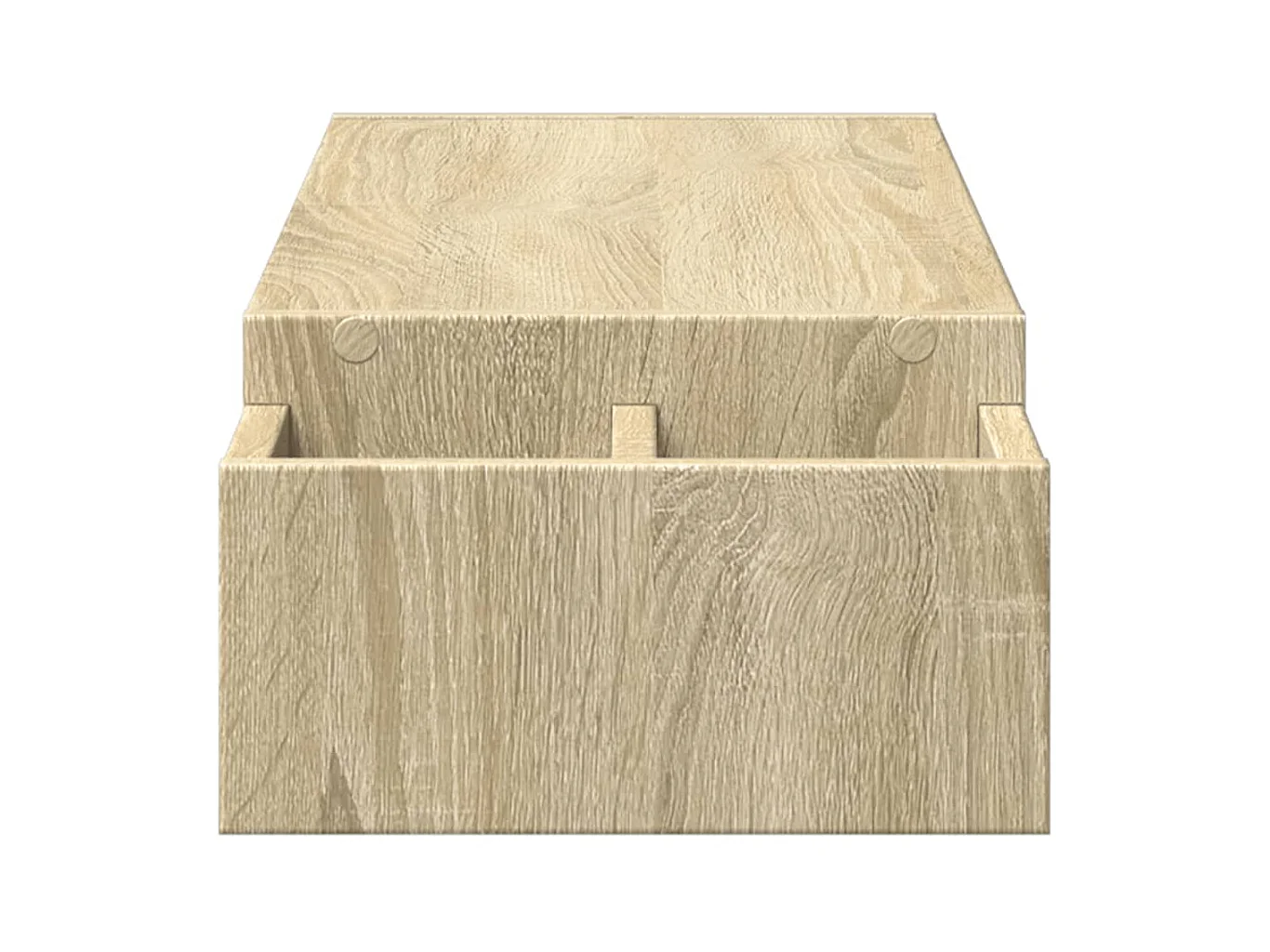 Suporte para monitor mesa e móveis com armazenamento madeira de engenharia Sonoma marrom 02_0044930