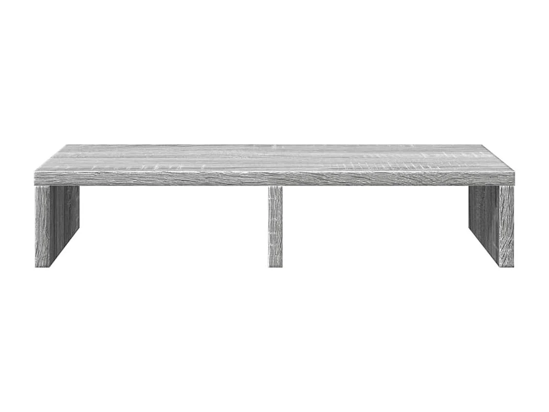 Suporte para monitor mesa móveis escritório sonoma 50 x 27 x 10 cm madeira projetada cinza 02_0044990