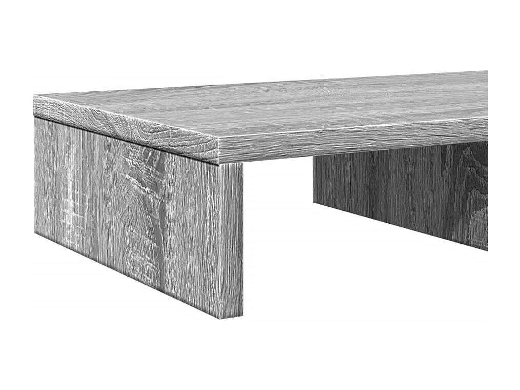Suporte para monitor mesa móveis escritório sonoma 50 x 27 x 10 cm madeira projetada cinza 02_0044990