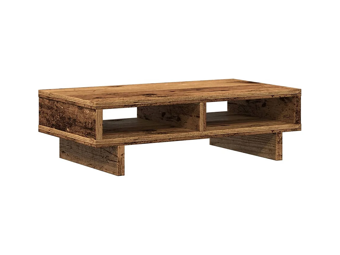 Support de moniteur table bois marron 50 x 27 x 15 cm 02_0045010