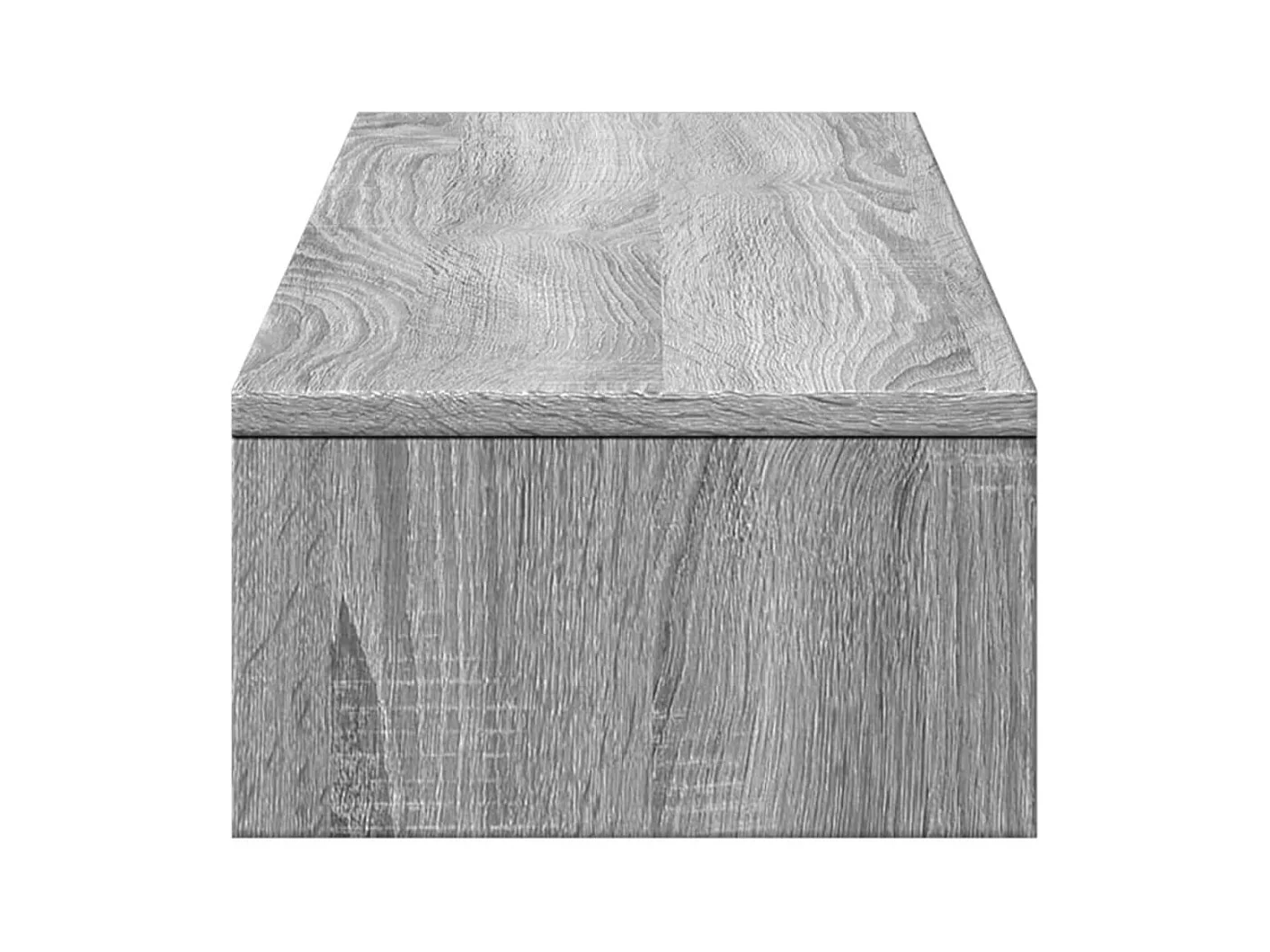 Suporte para monitor mesa e móveis com gavetas madeira projetada Sonoma cinza 02_0044947