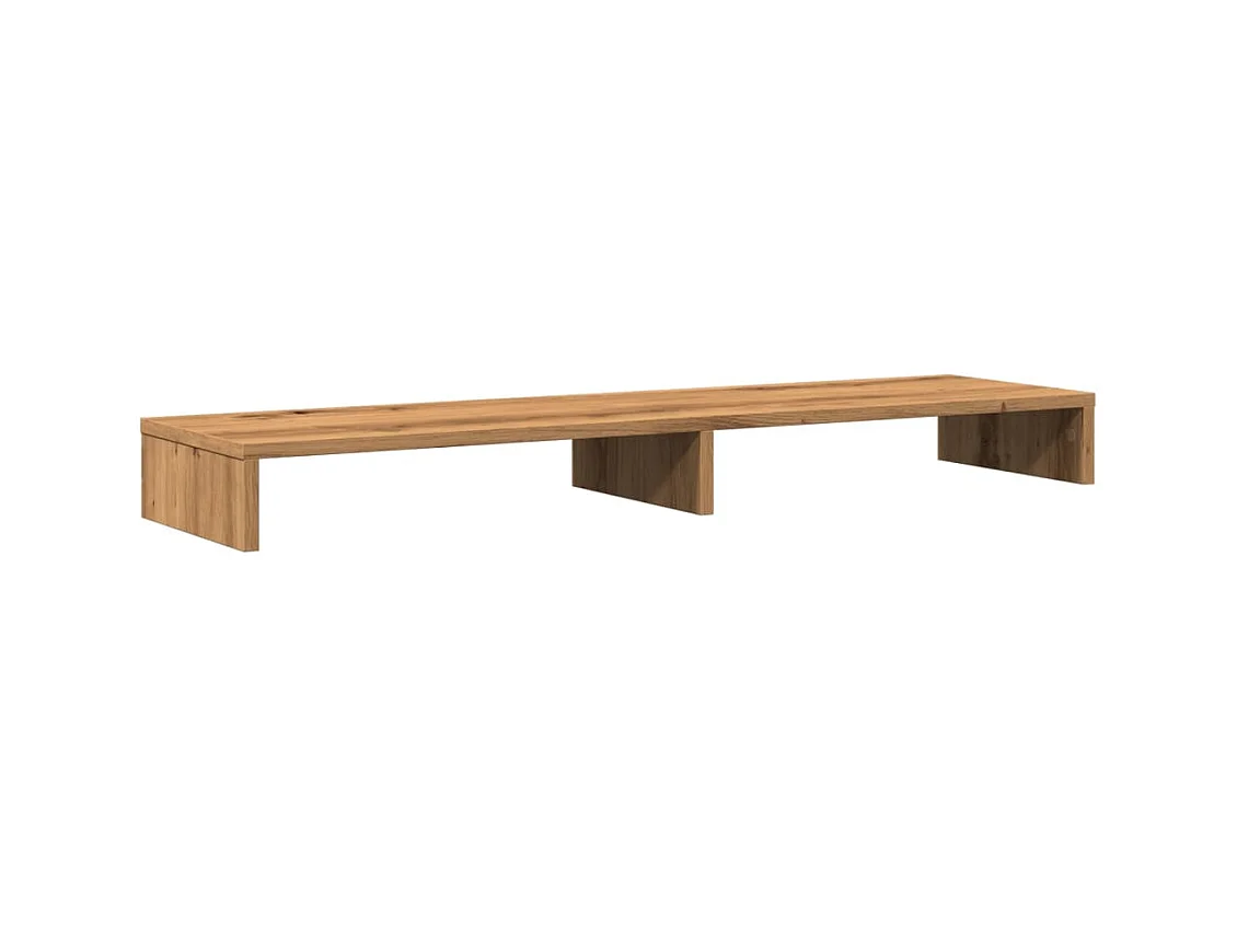 Support de moniteur table bois marron 100 x 27 x 10 cm 02_0044909