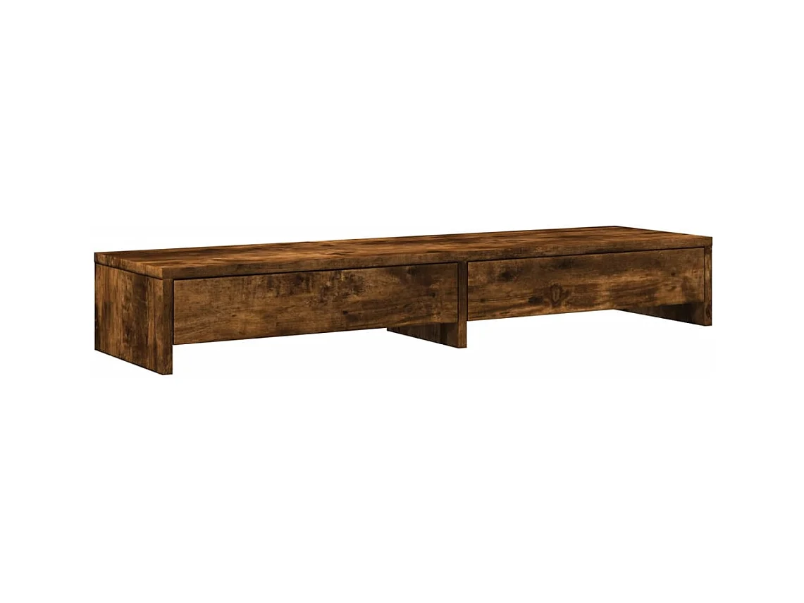 Support de moniteur table bois marron 100 x 27 x 15 cm 02_0044937