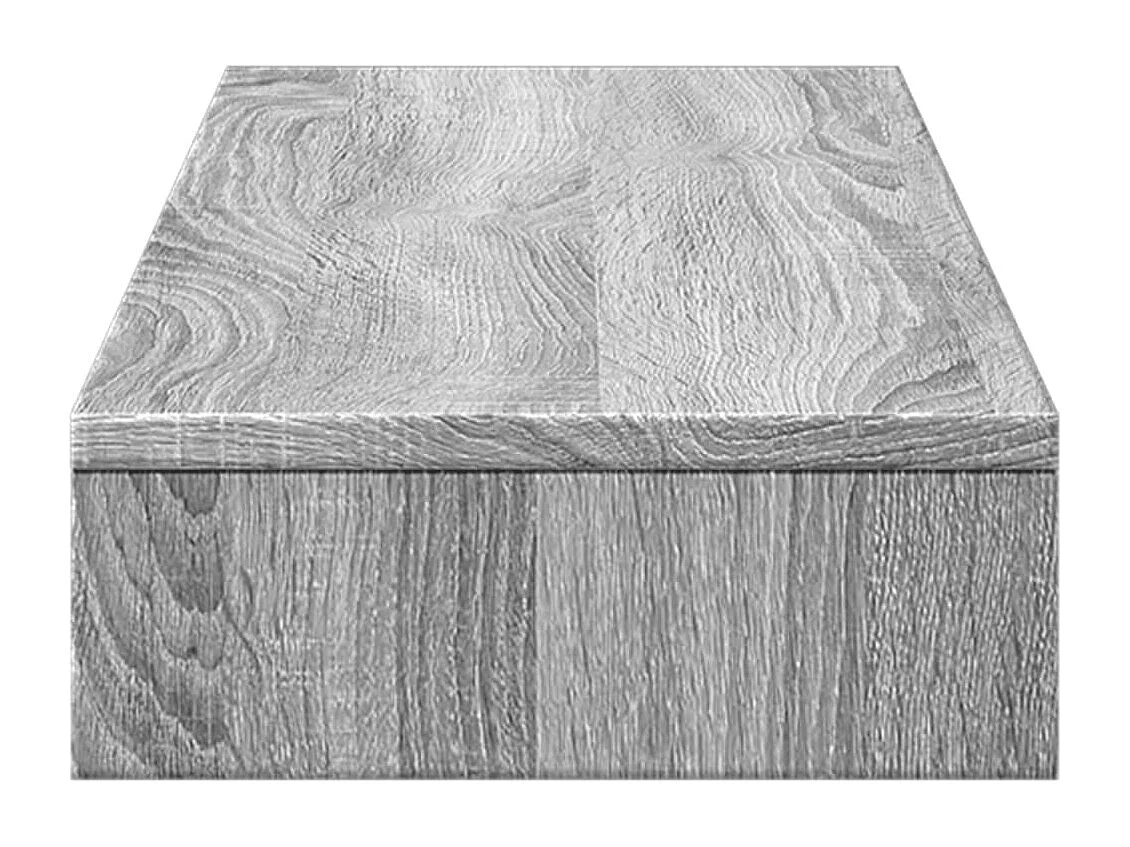Suporte para monitor mesa móveis escritório sonoma 100 x 27 x 10 cm madeira projetada cinza 02_0044976