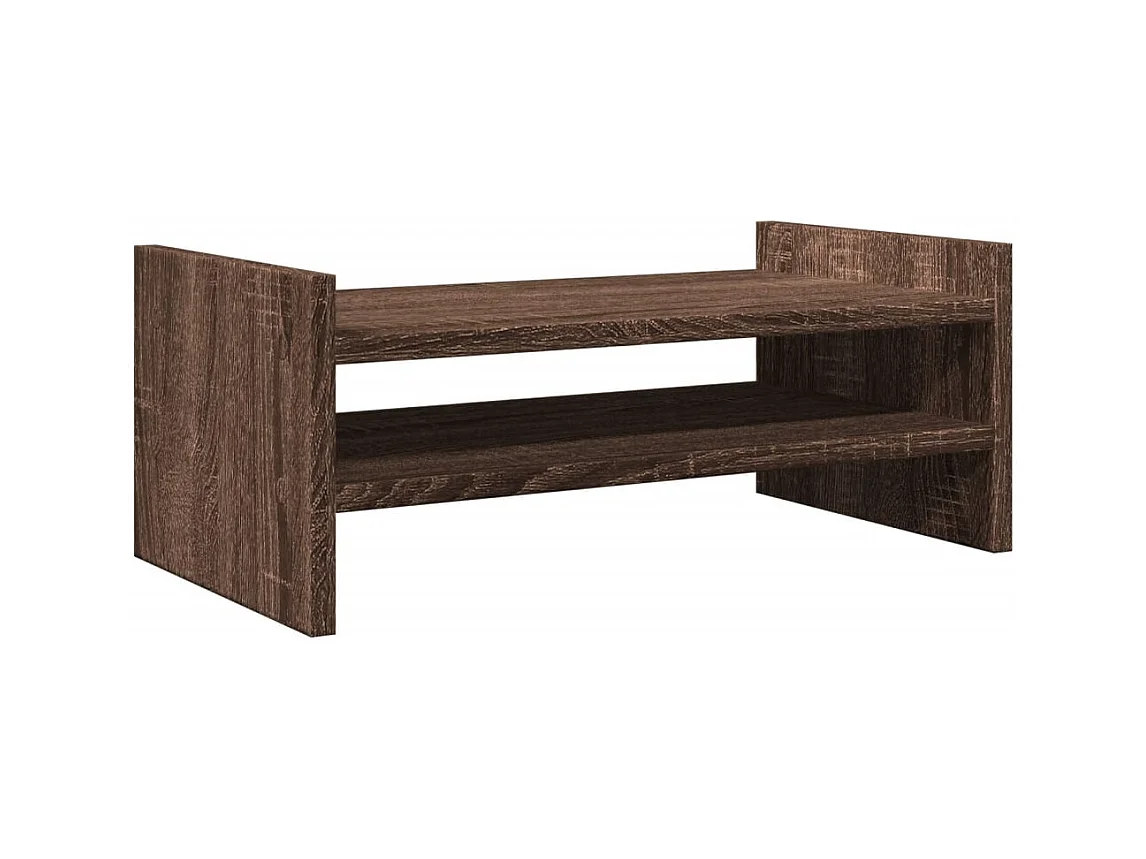 Support de moniteur table bois marron 50 x 27 x 20 cm 02_0044885