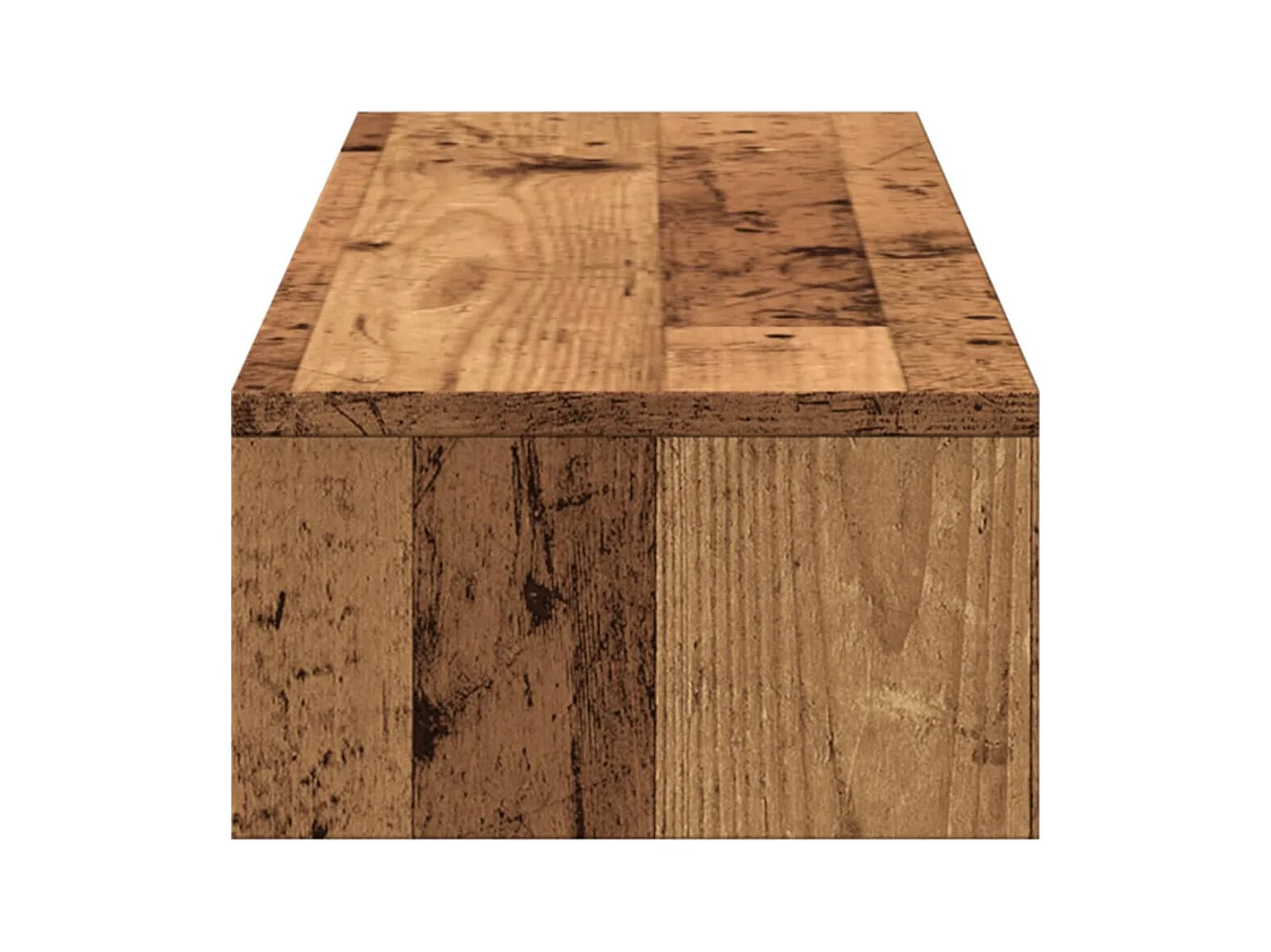 Suporte para monitor mesa móveis escrivaninha com gavetas madeira antiga madeira projetada marrom 02_0044948