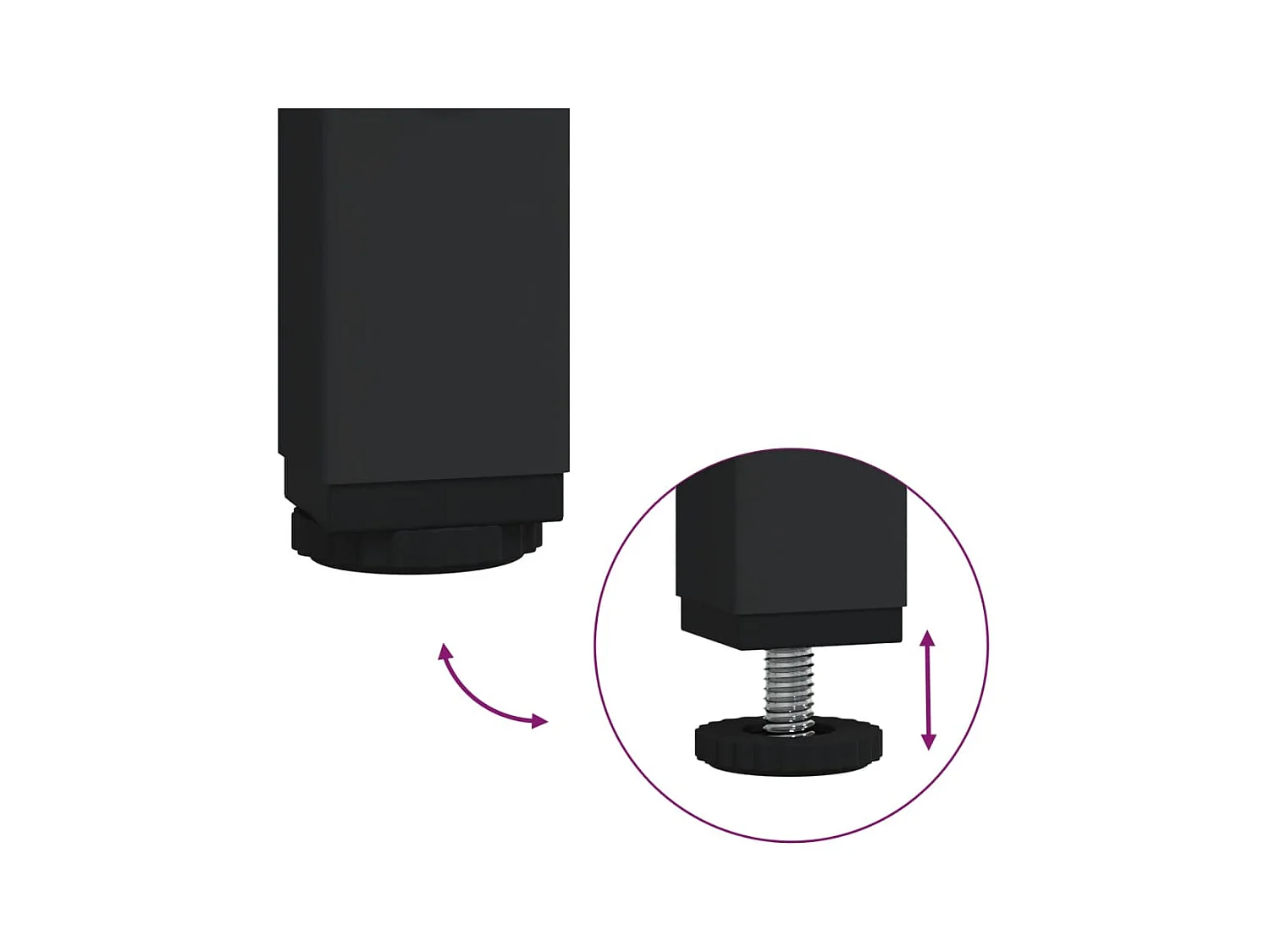 Supporto per monitor da tavolo mobile da ufficio Sonoma 37 x 23 x 14 cm legno ingegnerizzato grigio 02_0044986