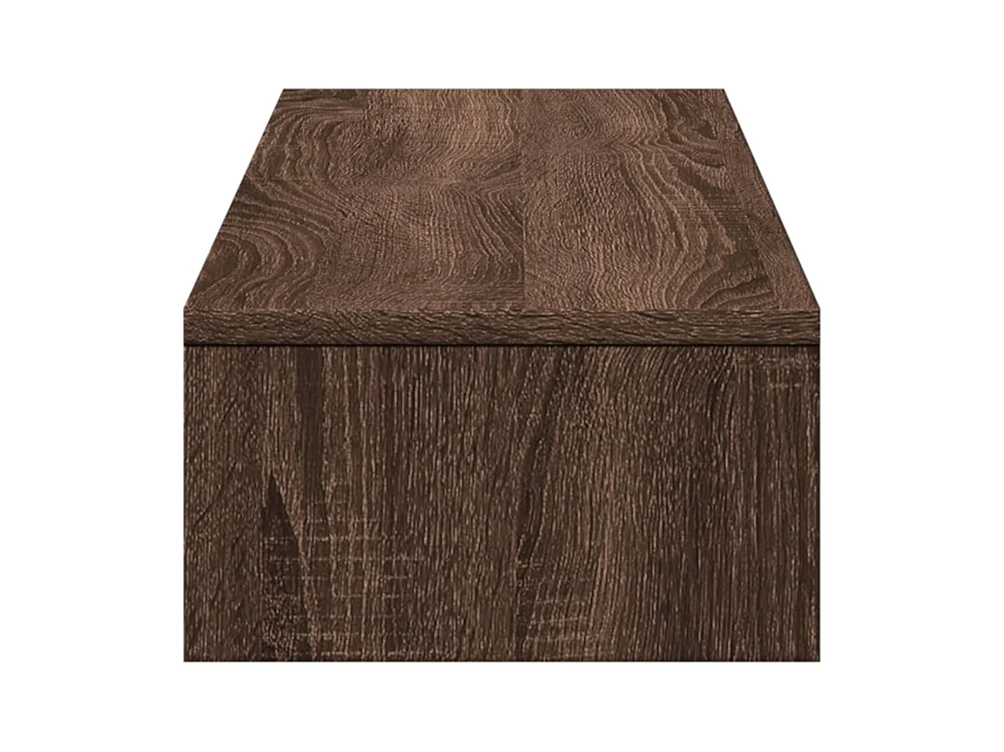 Suporte para monitor mesa e móveis com gavetas madeira projetada marrom 02_0044939