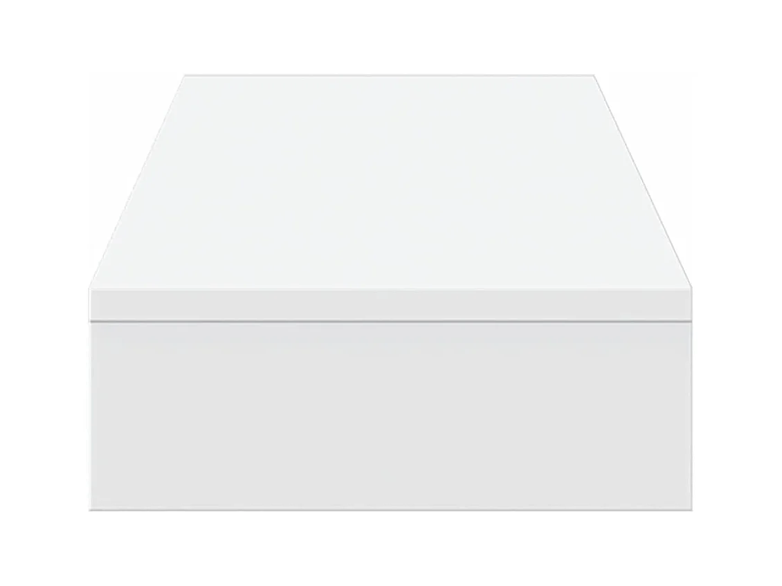 Support de moniteur table bois blanche 100 x 27 x 10 cm 02_0044831