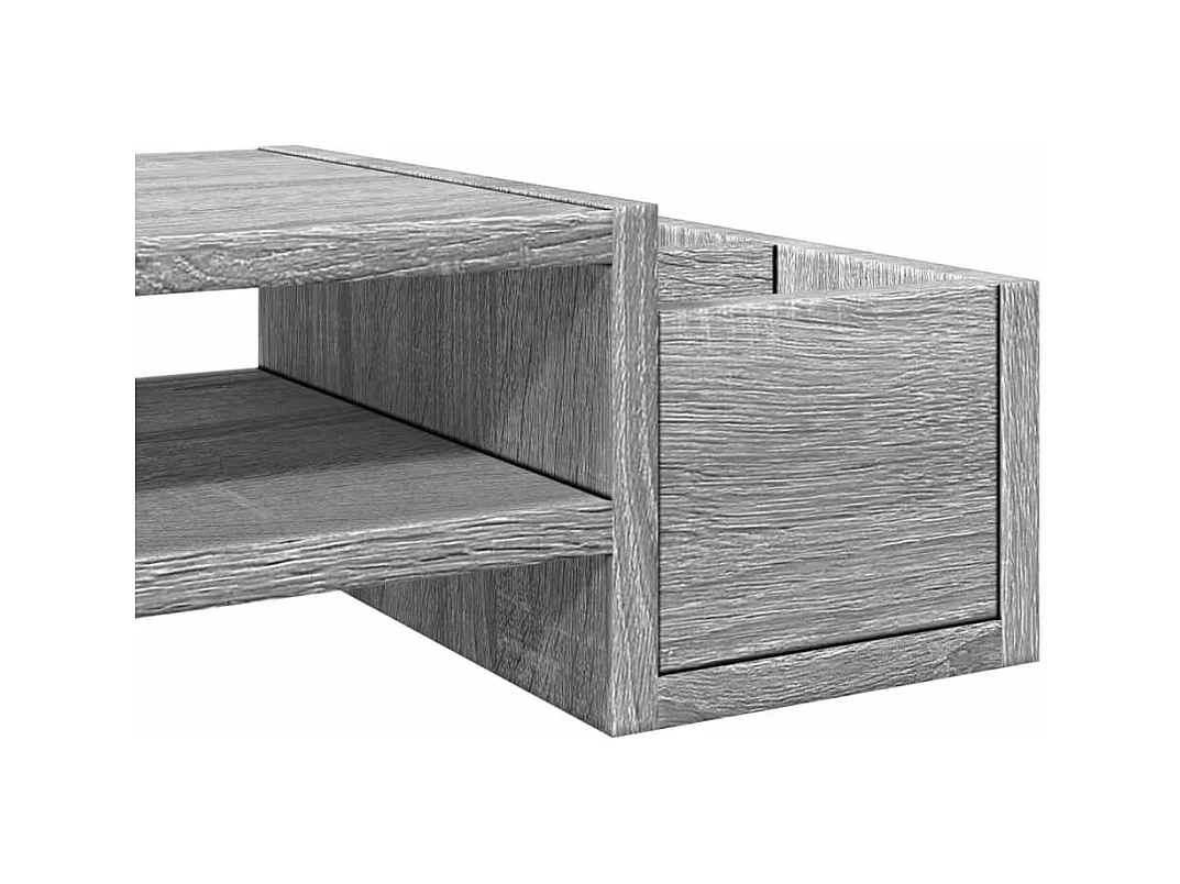 Support de moniteur table bois marron 100 x 27 x 15 cm 02_0044931