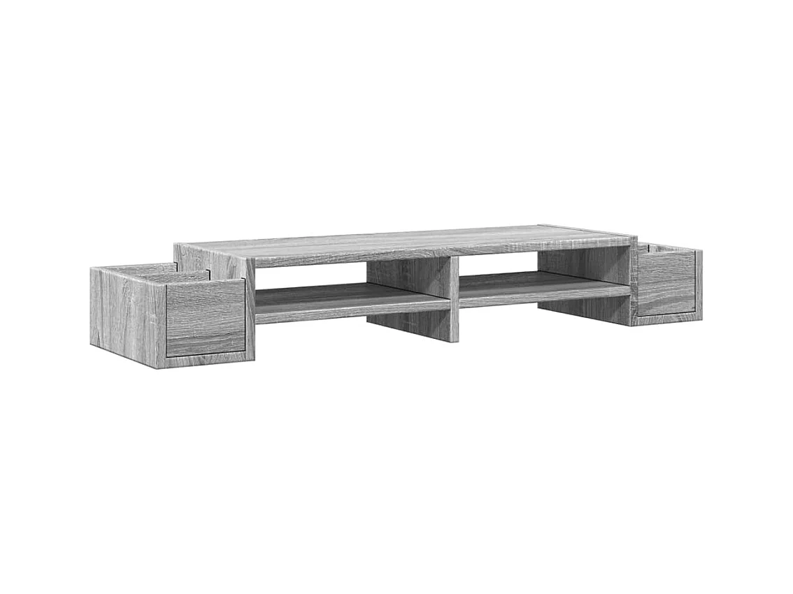 Support de moniteur table bois marron 100 x 27 x 15 cm 02_0044931