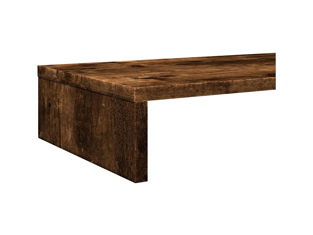 Suporte para monitor mesa e móveis 100 x 27 x 10 cm madeira projetada marrom 02_0044832