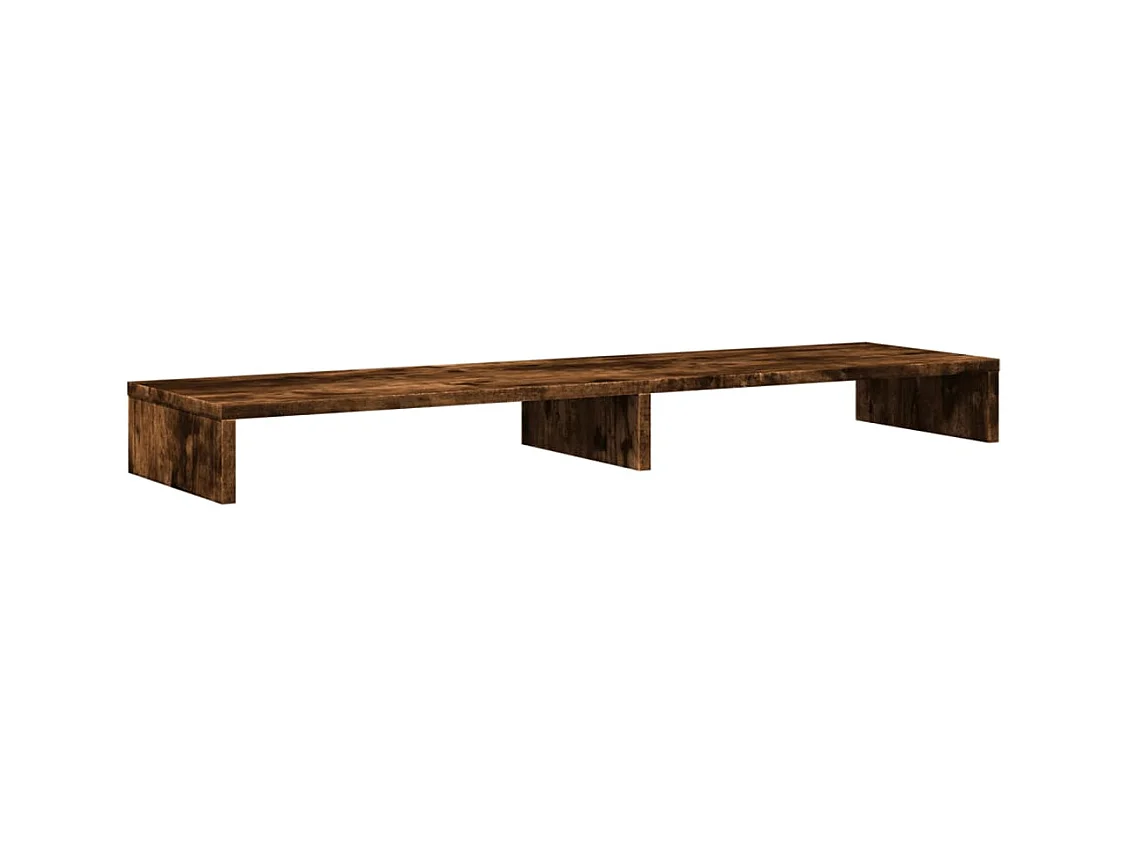 Support de moniteur table bois marron 100 x 27 x 10 cm 02_0044832