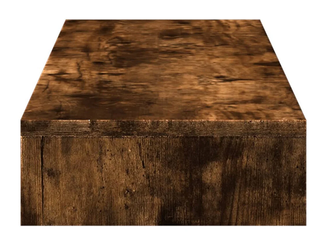 Supporto per monitor tavolo da scrivania 100 x 27 x 10 cm legno ingegnerizzato marrone 02_0044832