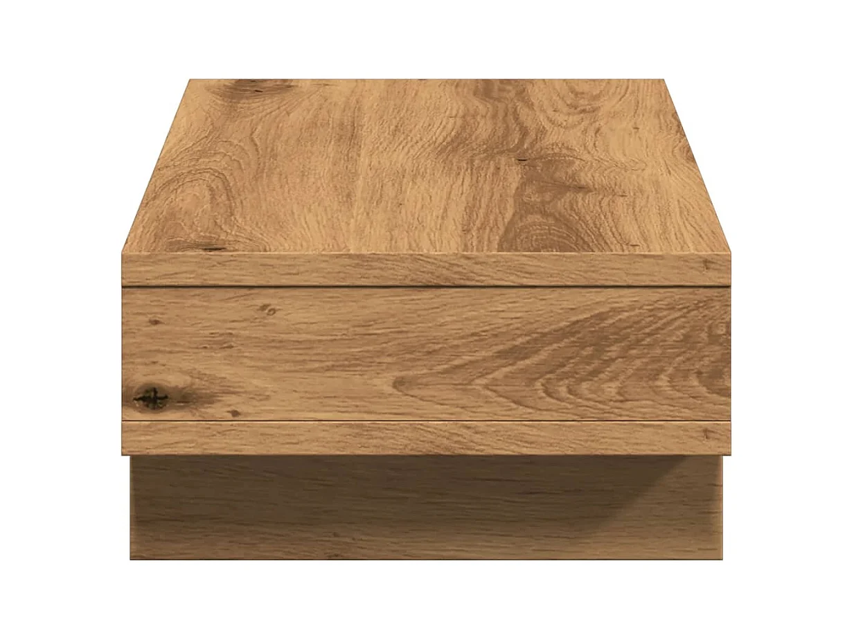 Suporte para monitor mesa móveis escritório artesanato 50 x 27 x 15 cm madeira projetada marrom 02_0044915