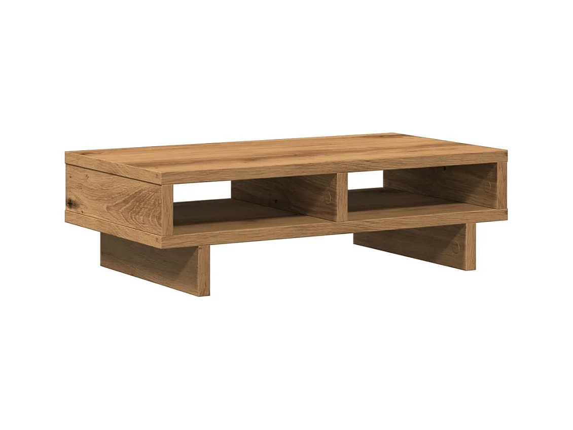 Support de moniteur table bois marron 50 x 27 x 15 cm 02_0044915