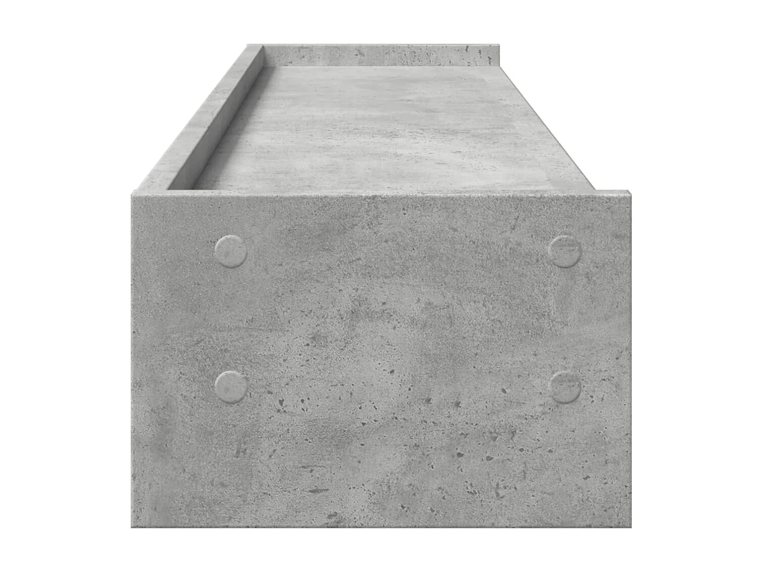 Mesa de escritorio para monitor mueble de madera de ingeniería 100 x 24 x 16 cm color gris 02_0044828