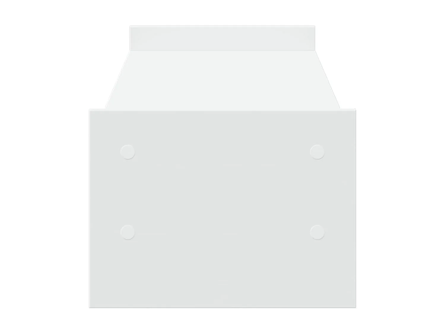 Support de moniteur table bois blanche 100 x 27 x 20 cm 02_0044847