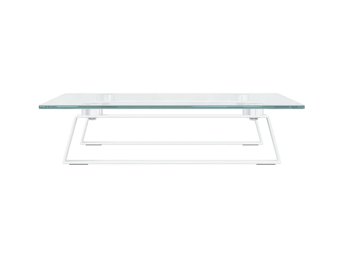 Support de moniteur table métal blanche 40 x 35 x 8 cm 02_0044861