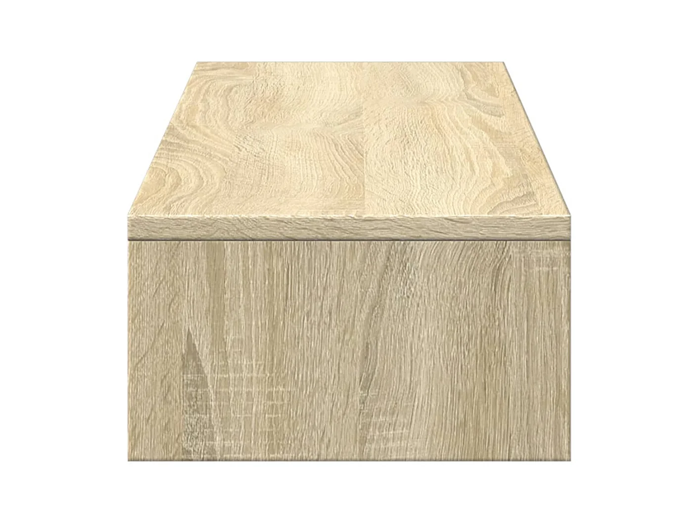 Suporte para monitor mesa e móveis com gavetas madeira de engenharia Sonoma marrom 02_0044944