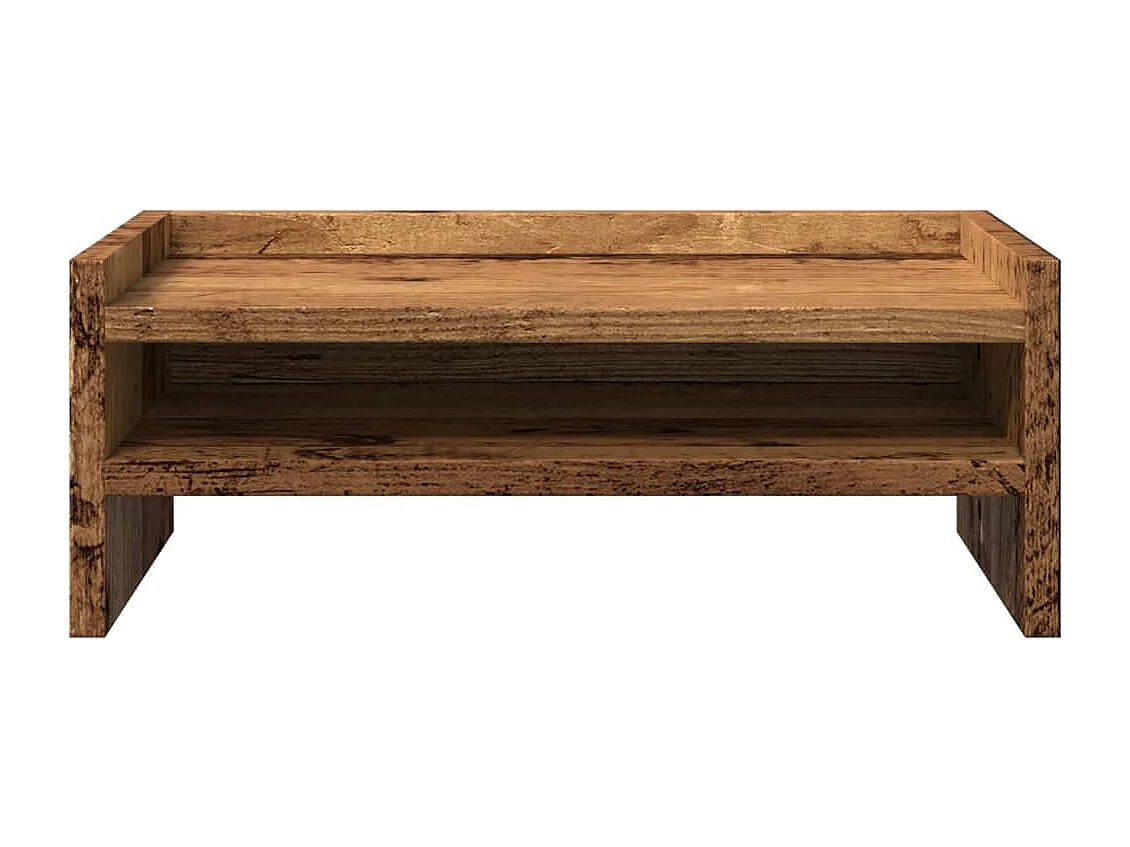 Support de moniteur table bois marron 42 x 24 x 16 cm 02_0045008