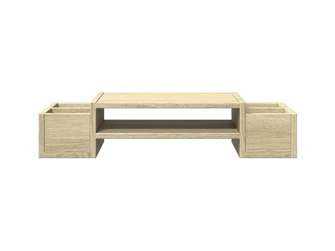 Support de moniteur table bois marron 70 x 27 x 15 cm 02_0044960