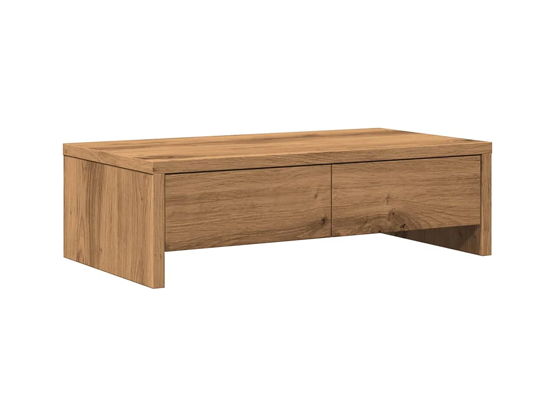 Support de moniteur table bois marron 50 x 27 x 15 cm 02_0044963