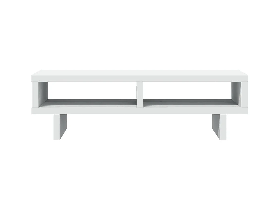 Support de moniteur table bois blanche 50 x 27 x 15 cm 02_0044873