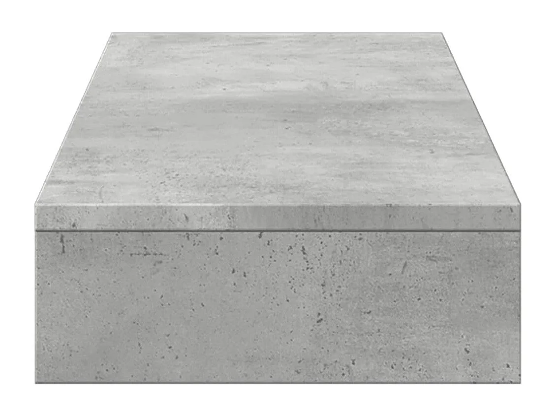 Suporte para monitor mesa e móveis 100 x 27 x 10 cm madeira projetada cinza 02_0044834