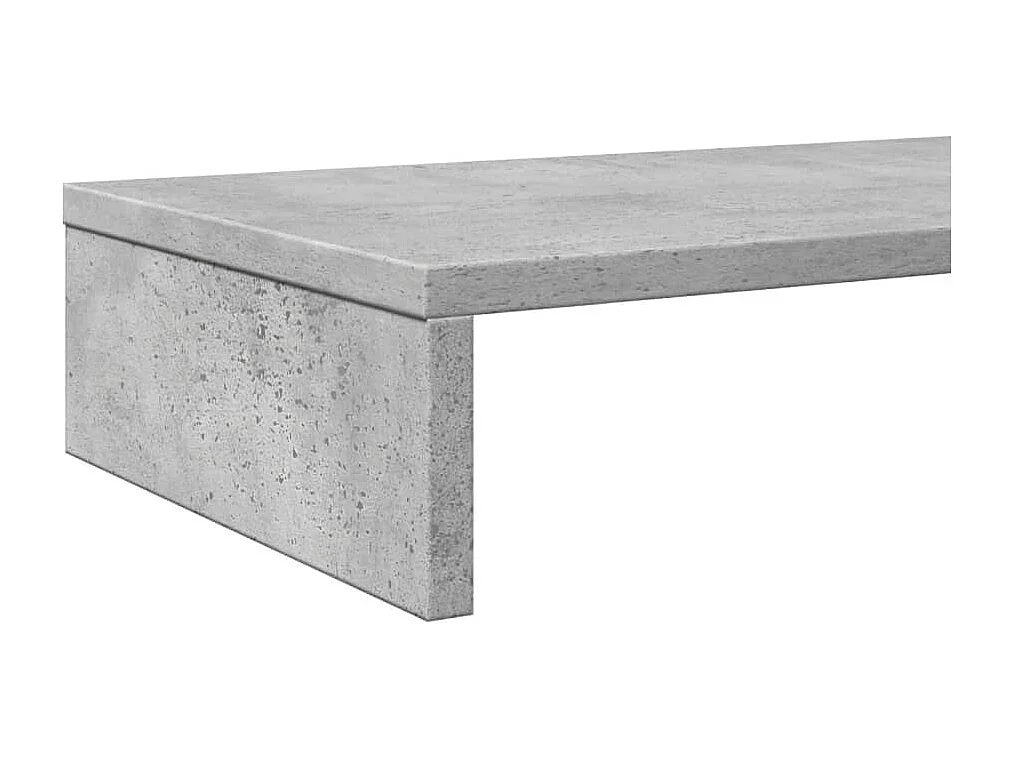 Suporte para monitor mesa e móveis 100 x 27 x 10 cm madeira projetada cinza 02_0044834