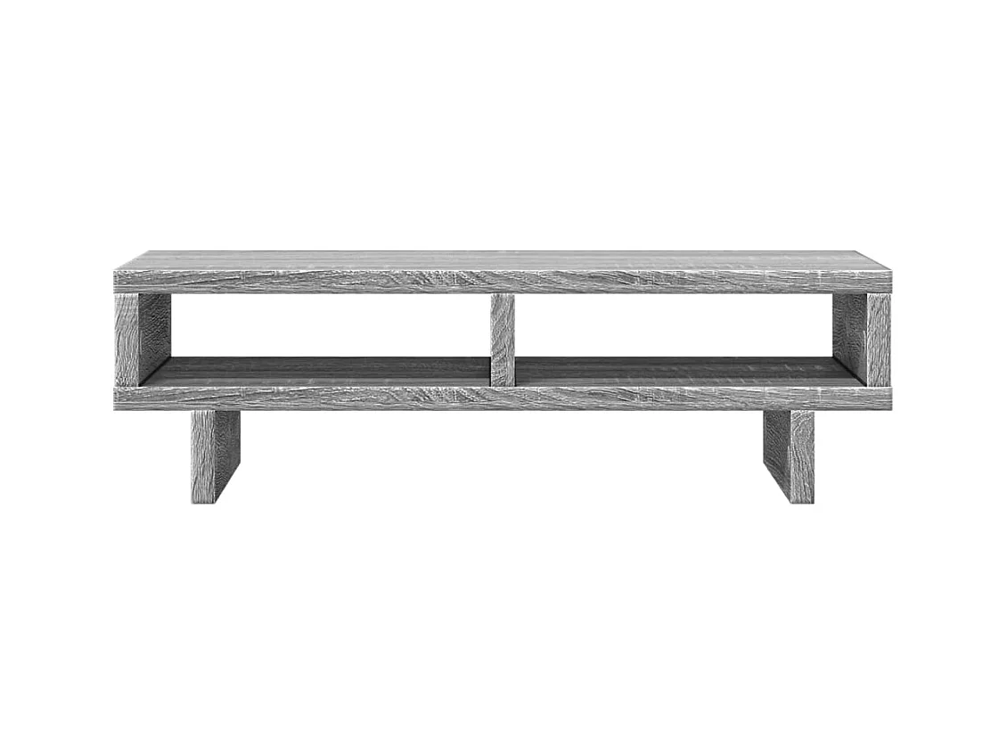 Suporte para monitor mesa móveis escritório sonoma 50 x 27 x 15 cm madeira projetada cinza 02_0044994