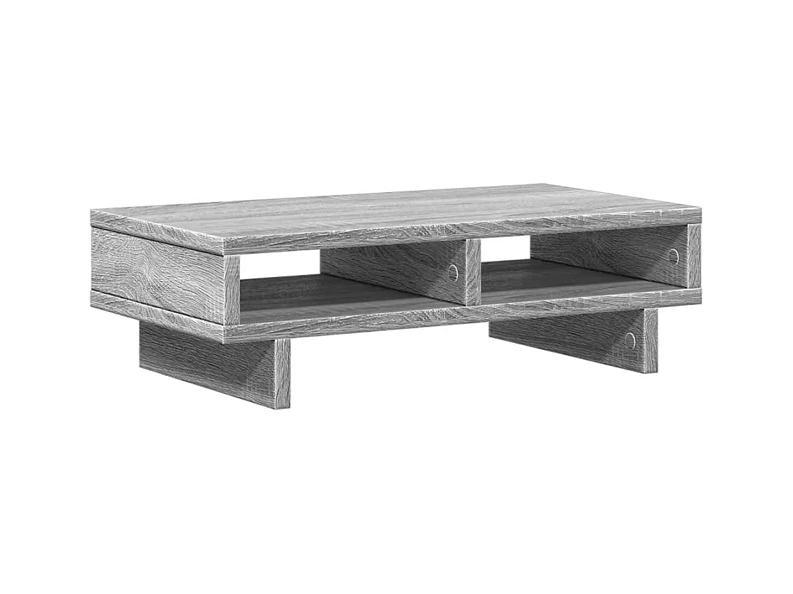 Support de moniteur table bois marron 50 x 27 x 15 cm 02_0044994