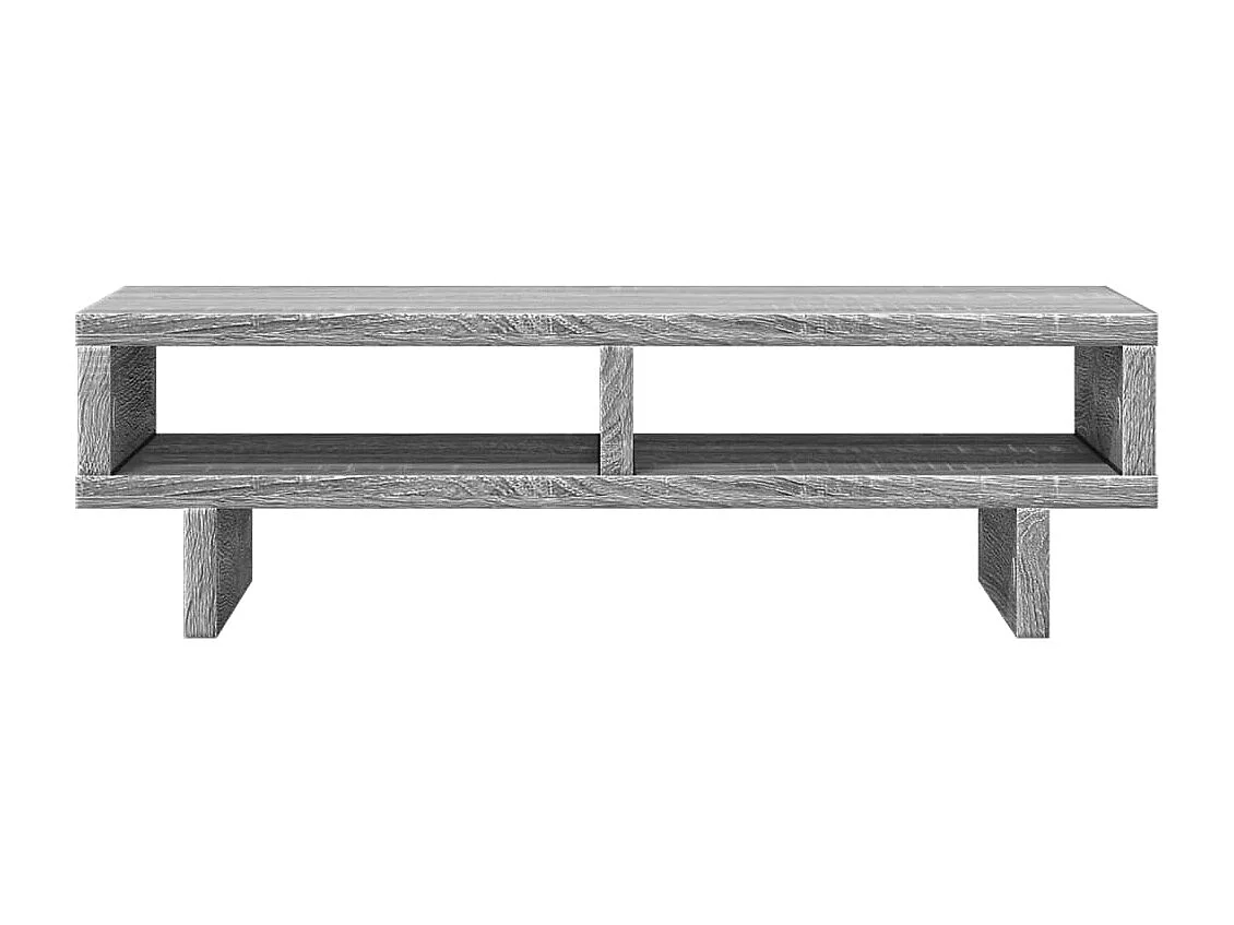 Suporte para monitor mesa móveis escritório sonoma 50 x 27 x 15 cm madeira projetada cinza 02_0044994