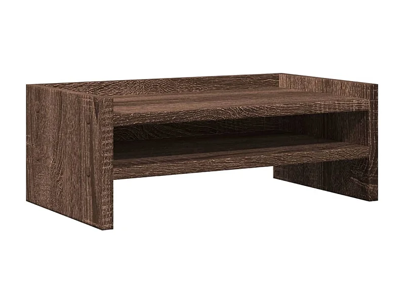 Suporte para monitor mesa e móveis 42 x 24 x 16 cm madeira projetada marrom 02_0044865