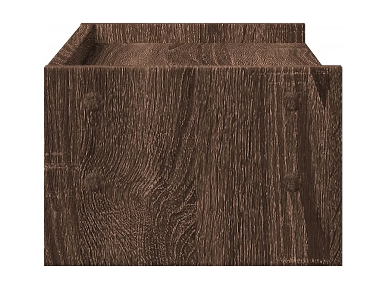 Mesa de escritorio con soporte para monitor 42 x 24 x 16 cm madera de ingeniería marrón 02_0044865