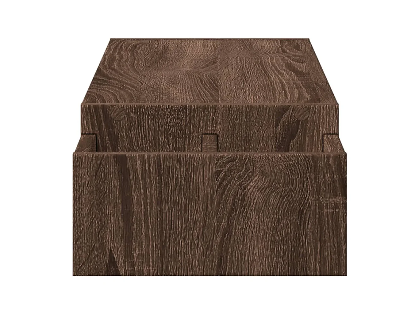 Support de moniteur table bois marron 100 x 27 x 15 cm 02_0044929