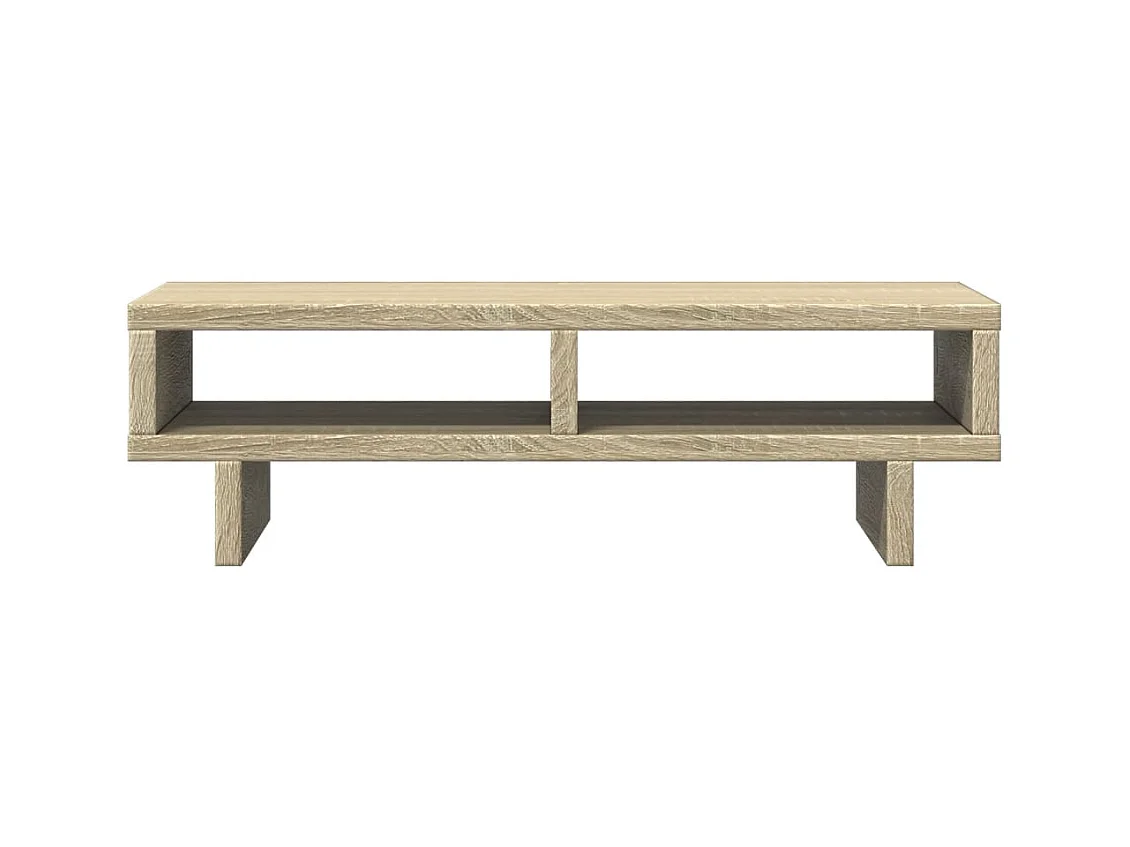 Suporte para monitor mesa móveis escritório sonoma 50 x 27 x 15 cm madeira projetada marrom 02_0044992